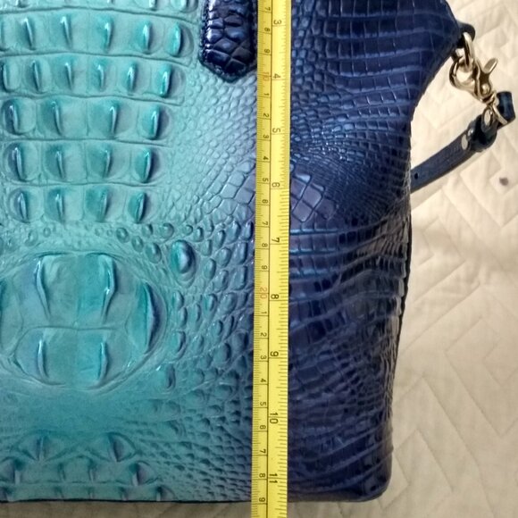 BRAHMIN LARGE OMBRE SATCHEL BAG - Picture 9 of 16